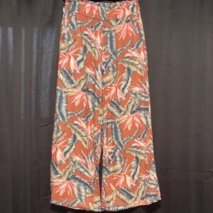 LOFT Leaf Print Pants